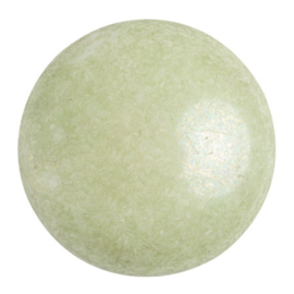 pcab-040 Opaque Light Green Ceramic Look 25mm cabochon 03000/14457