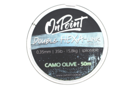 On Point Double Hexa Link 35lb Camo Olive