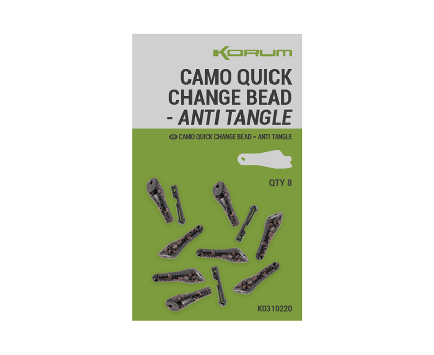 Korum Camo Quick Change Bead Anti Tangle