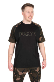 Fox  Outline Black Camo T-Shirt