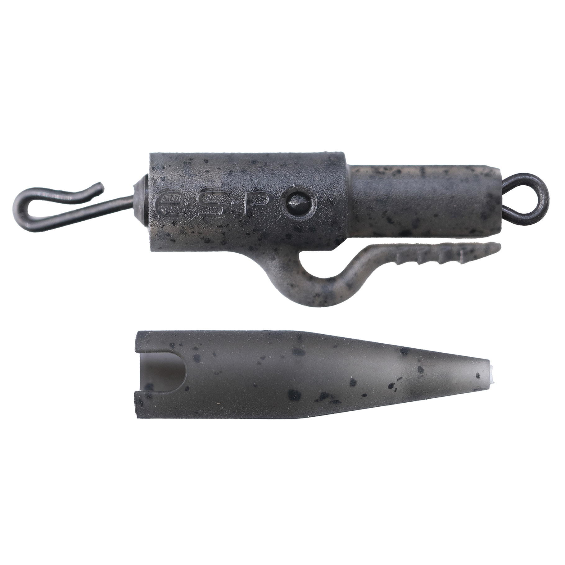 ESP Loaded Lead Clips QC Silt Grey