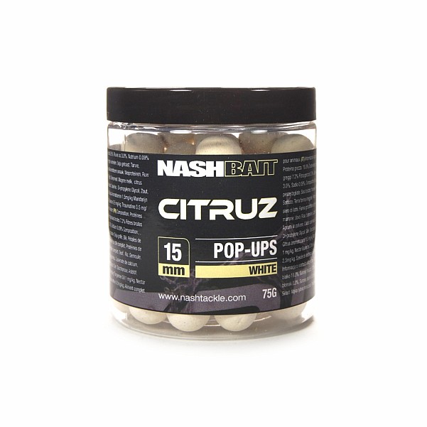 Nash Bait Citruz Pop Up White 15mm