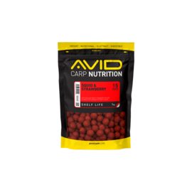 Avid Carp Nutrition Squid Strawberry 1kg