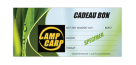 Camp Carp Cadeau Bon