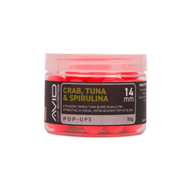 Avid Carp Nutrition Crab Tuna & Spirulina Pop Up Pink