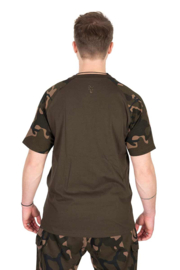 Fox  Outline Khaki Camo T-Shirt