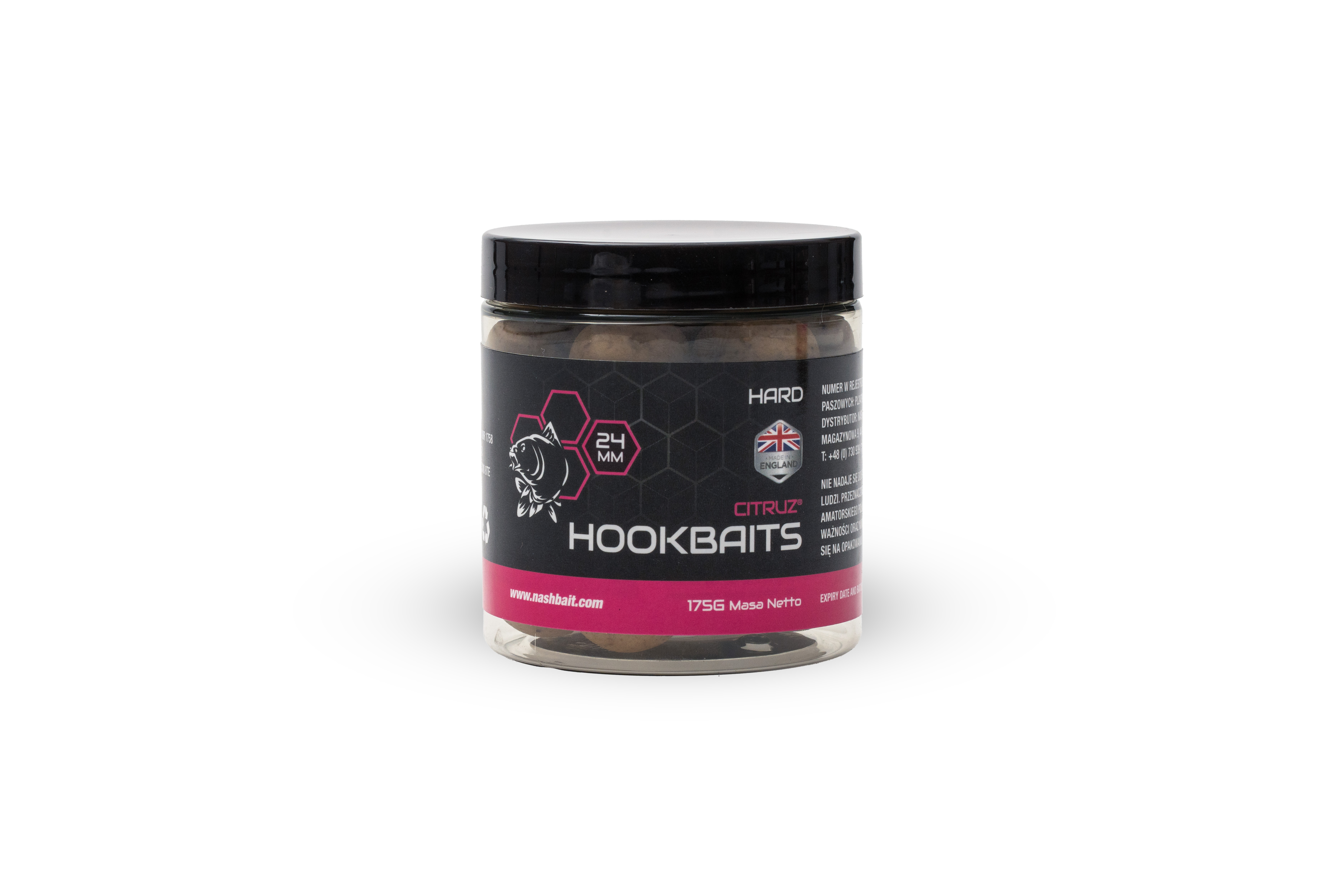 Nash Bait Citruz Hard Hookbaits 24mm