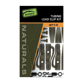 Fox Edges Naturals Tubing Lead Clip Kit