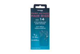 Drennan Carp Method Hair Rigs Maat 12