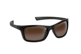 Fox Collection Wraps Black/Green Sunglasses