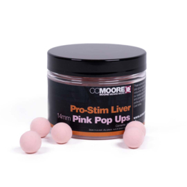 CC Moore Pro-Stim Liver Pop Ups Pink 13-14mm