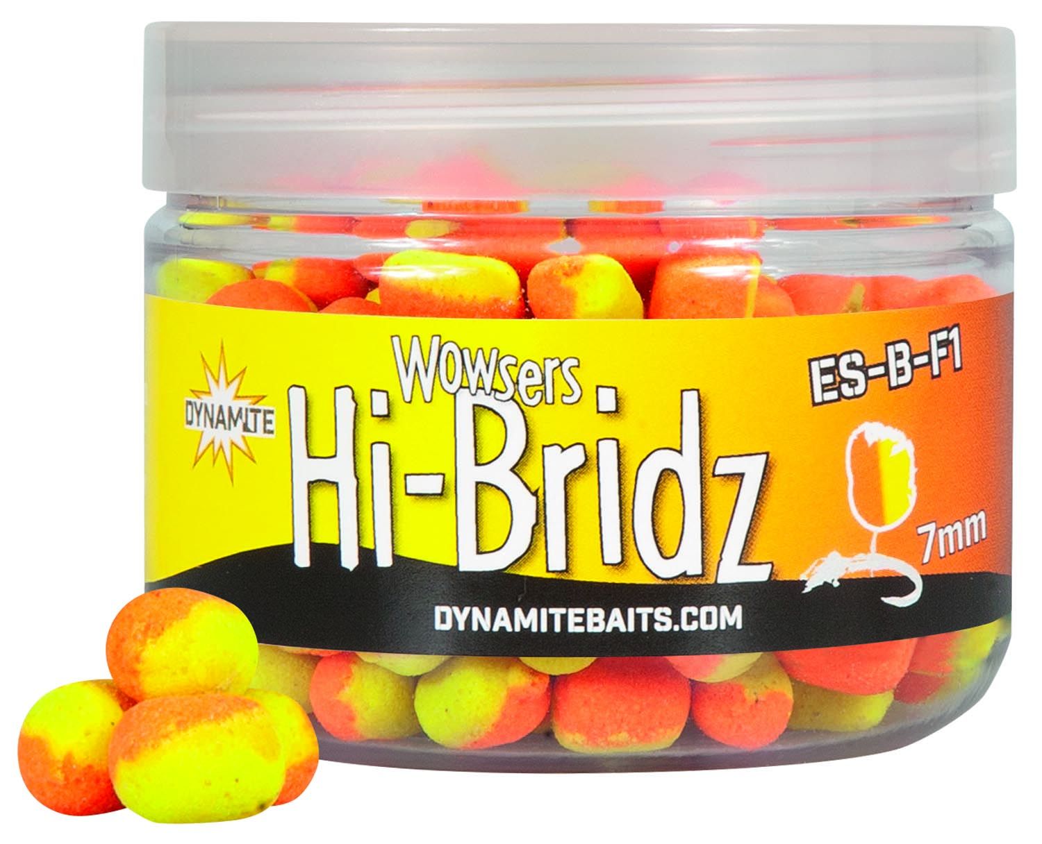 Dynamite Hi-Bridz Wowsers Orange/Yellow 7mm