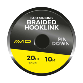 Avid Pin Down Braided Hooklink 20lb
