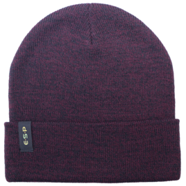 ESP Beanie Hat Maroon/Black
