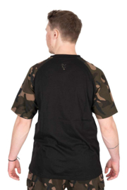 Fox  Outline Black Camo T-Shirt