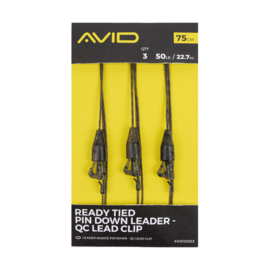 Avid Ready Tied Pin Down Leader QC Lead Clip