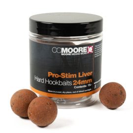 CC Moore Pro-Stim Liver Hard Hookbaits 24mm