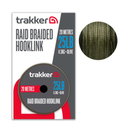 Trakker Raid Braided Hooklink 25lb
