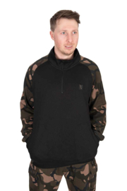 Fox LW Black Camo Quarter Zip Pullover