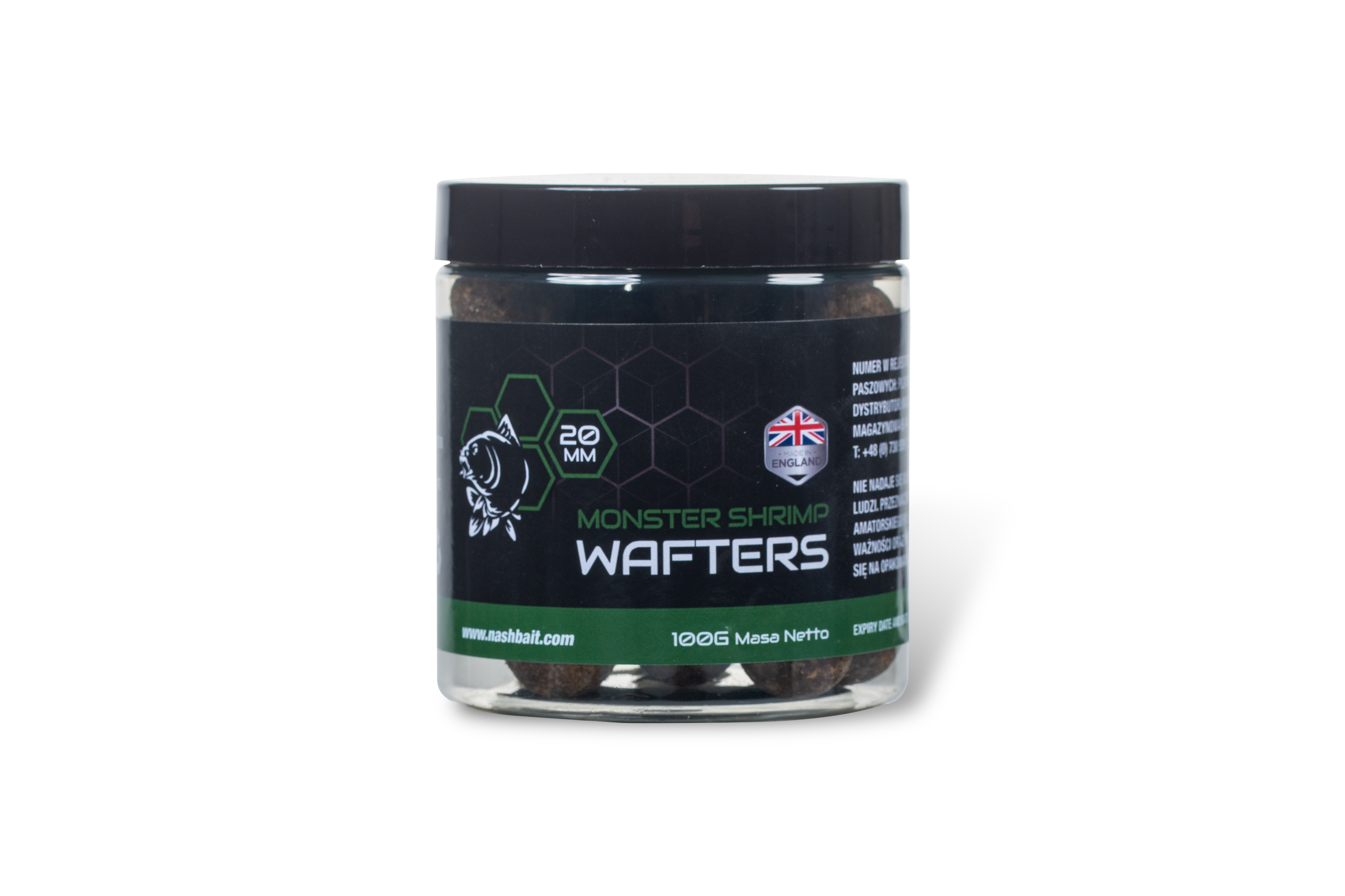 Nash Bait Monster Shrimp Wafter 20mm
