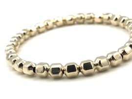 Armband Wiktoria met facet real gold plated balletjes