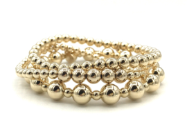 Armband Marbeth met real gold plated balletjes