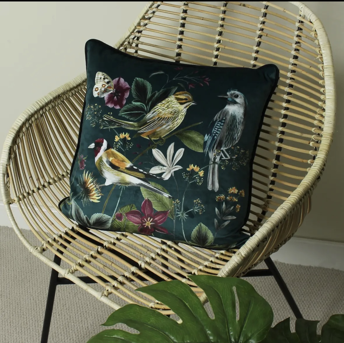 Midnight Vogel kussen