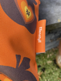 Retro appel kussen Henk oranje