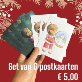 voordeelsetje bosmannetje met sneeuwbol
