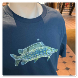Snoek Citroen DS shirt, voor de auto liefhebber