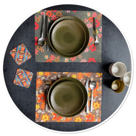 Retro placemat - voor je inner Hippie