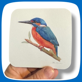 IJsvogel onderzetter - voor op tafel