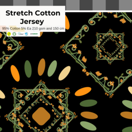Cotton Jersey Roxi per 50 cm