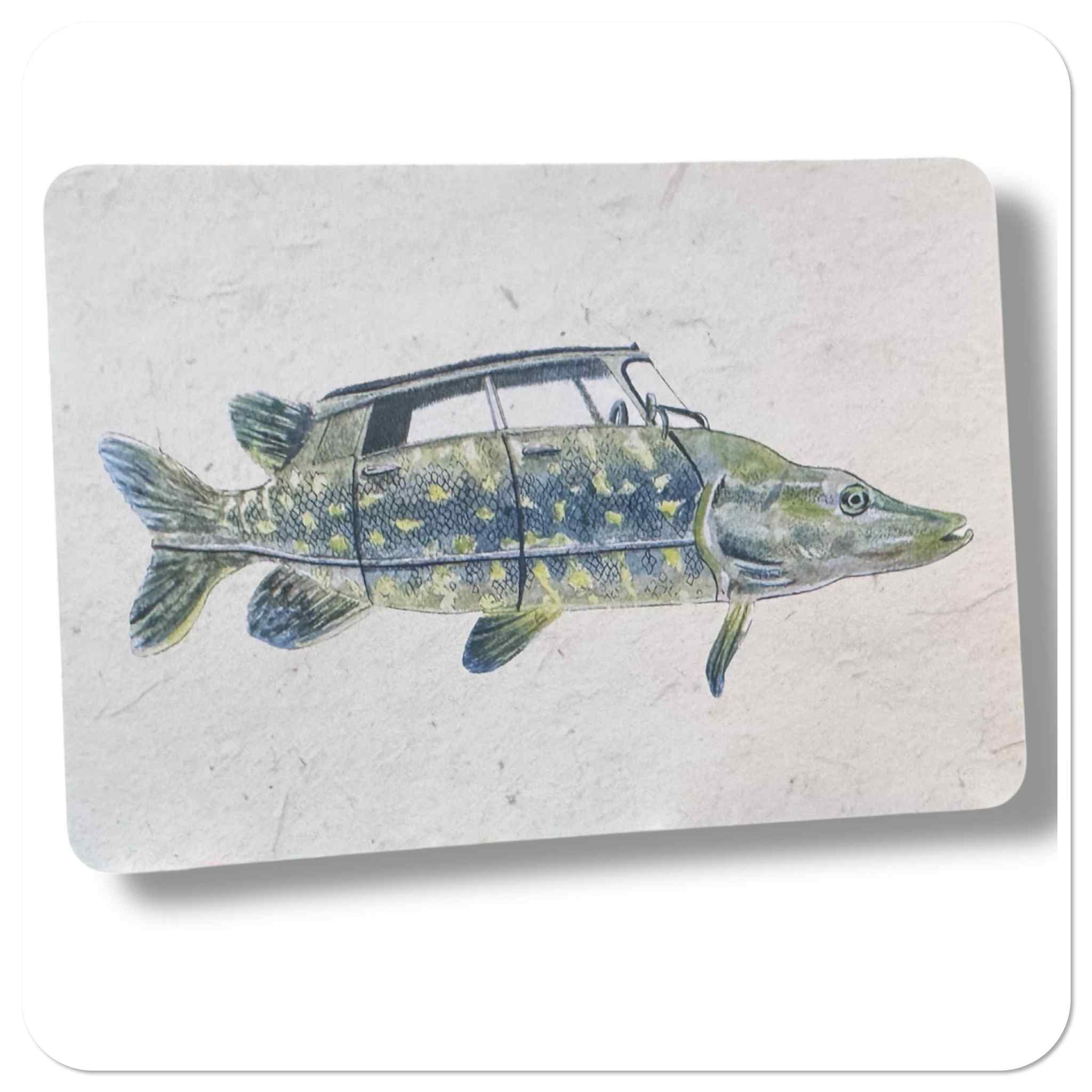 Snoek DS: de Citroen DS als vis