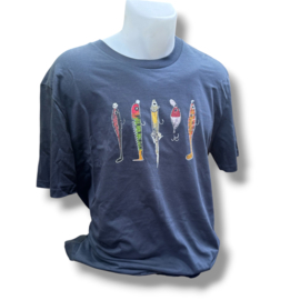 visaas T-Shirt - biokatoen ink grey