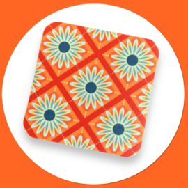 Retro onderzetters -  hippe design voor elke tafel