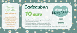 Cadeaubon 10 euro