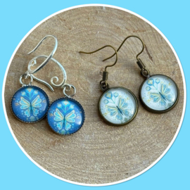 Oorbellen Valerie blauw