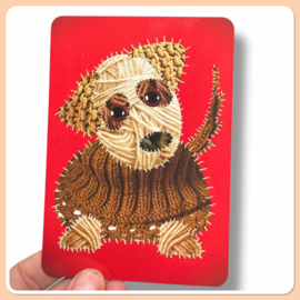 Hippe Hond kaart - ansichtkaart met hondje voor elke gelegenheid