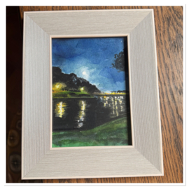 ORIGINAL - Aquarel Van Noordersingel -handgemaakt