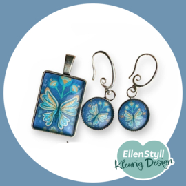 Bijoux setje blauw