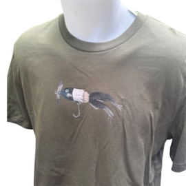 SALE biokatoen T-Shirt. Vintage visaas