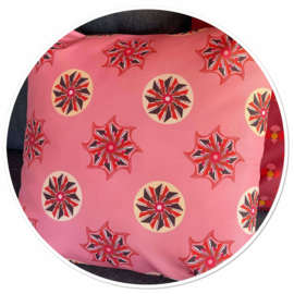 Retro kussen Tycho roze