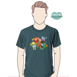 Grappige Freggels Heren T shirt voor de Vrolijke Man