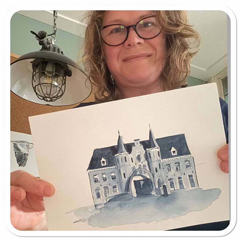 illustratie blokhuispoort