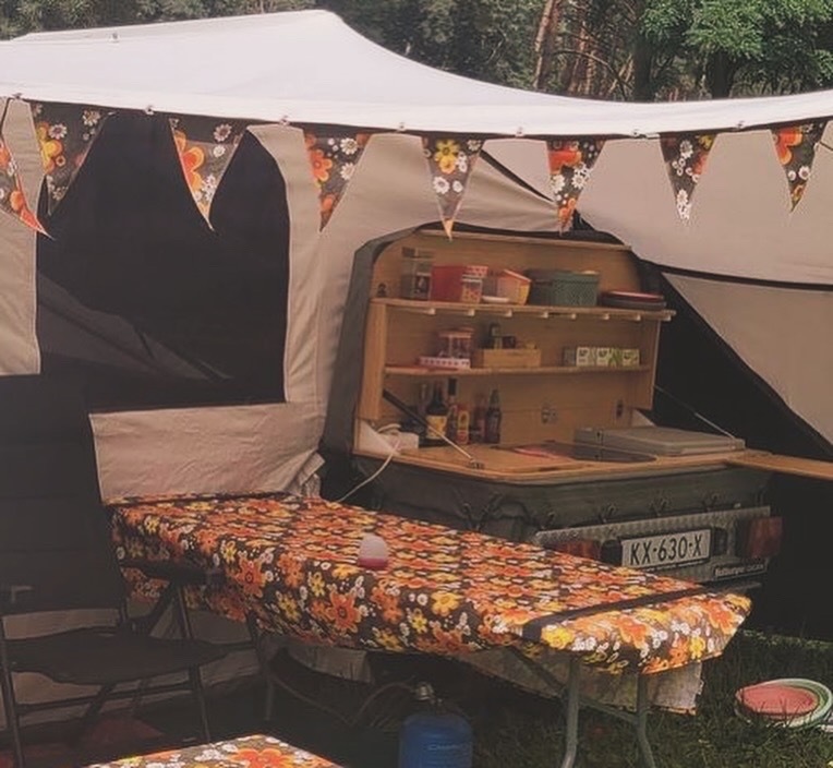 retro tafelkleed op maat