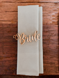 Tafeldecoratie | Bride & Groom