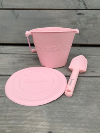 Scrunch frisbee Blush Pink