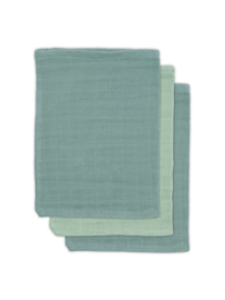 Jollein | Bamboe washandje Ash green (3pack)