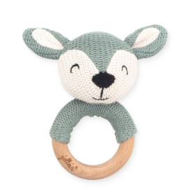 Jollein | Bijtring Ø 7cm Deer ash green